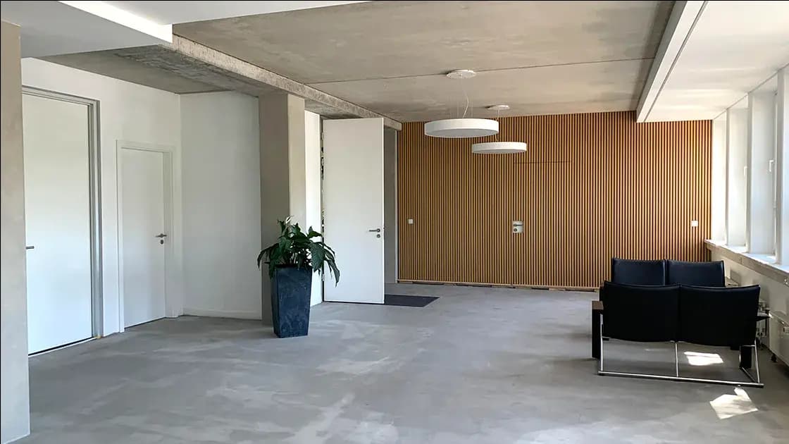 Konferenzraum in Sichtbeton
