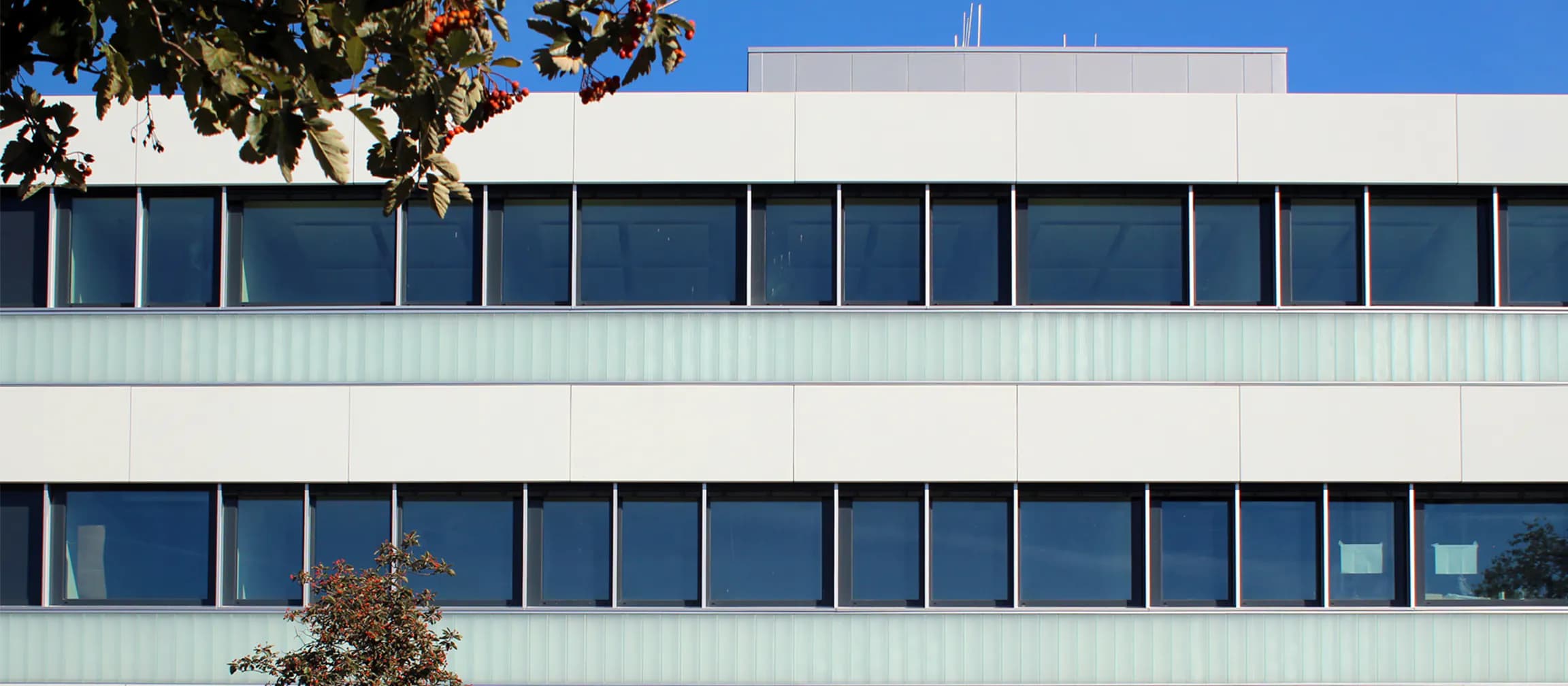 Sichtbetonkosmetik am Neubau des Architekturobjekts von Burckhardtundapartner.
