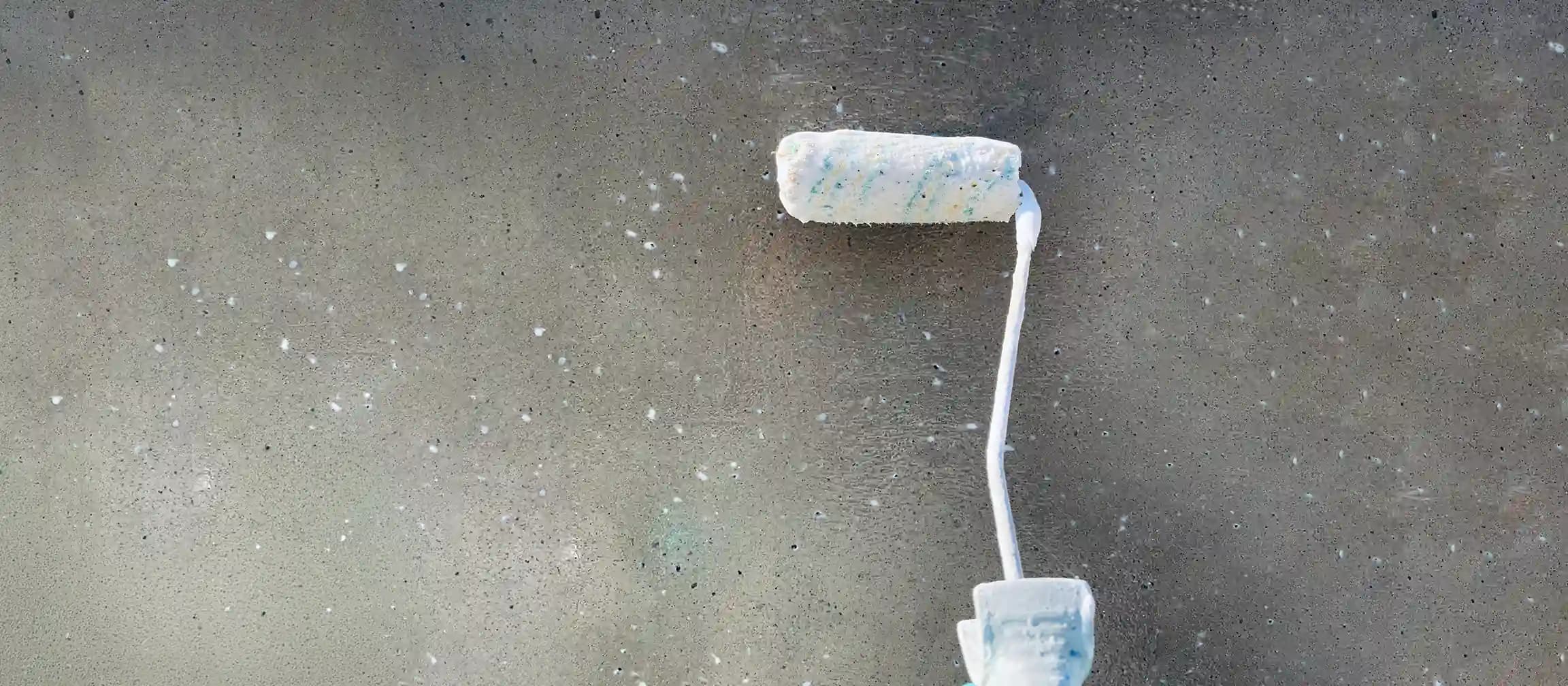 Sichtbetonfläche mit Graffitischutz im Außenbereich